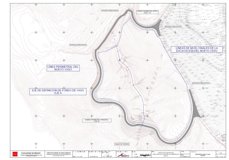 PROYECTO DE CONSTRUCCIÓN DE UN NUEVO VASO EN EL VERTEDERO DE COLMENAR VIEJO FASE V