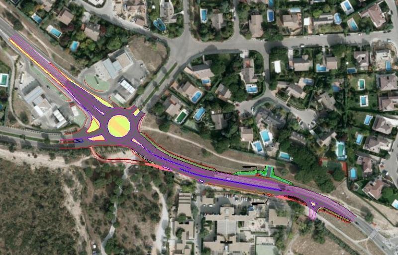 PROYECTO DE CONSTRUCCIÓN: REMODELACIÓN DE LA INTERSECCIÓN SEMAFORIZADA DE LA ANTIGUA CARRETERA DE MAJADAHONDA (M-515) CON LA CALLE LAS ROSAS Y ACONDICIONAMIENTO DE LA VÍA DE SERVICIO FRENTE A LA FUNDACIÓN GIL GAYARRE EN POZUELO DE ALARCÓN MADRID
