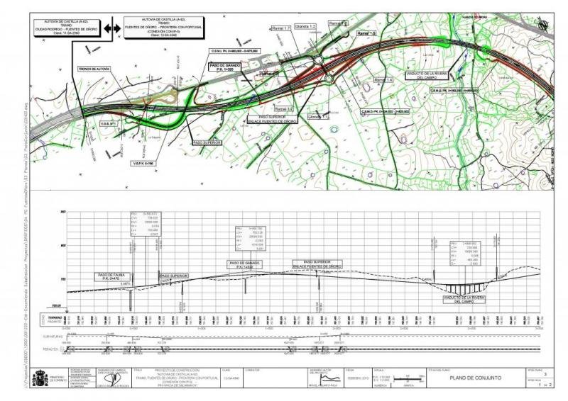 AUDITORÍA DE SEGURIDAD VIAL DEL PROYECTO AUTOVÍA A-62. TRAMO FUENTES DE OÑORO-FRONTERA PORTUGUESA